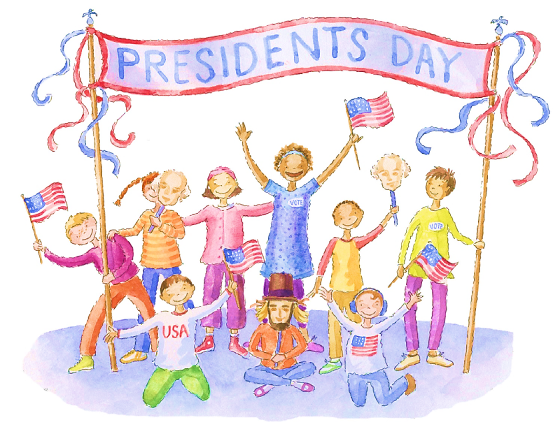 Celebrate Presidents Day - Feb. 19